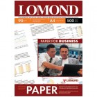 Бумага А4 для стр.принтеров LOMOND  90гр (500л) мат.одн.