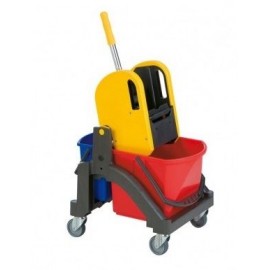 0349 Уборочная тележка Vermop Aquva, 1 x 17 л, 1 х 6 л