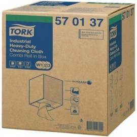 Нетканый протирочный материал Tork Premium 570 в рулоне, система W1, W2, W3 570137