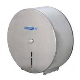 Диспенсер для туалетной бумаги Nofer Industrial круглый, матовый, 05001.S