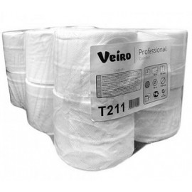 Туалетная бумага в больших рулонах Veiro Professional Comfort Т211, система Q2