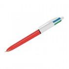 Ручка шариковая автоматическая BIC "4Colors", 4цв., 0,8мм, классические цвета 